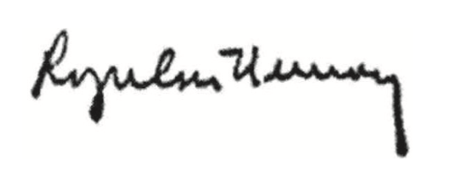 Roger Guillemin Signature